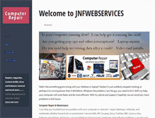 Tablet Screenshot of jnfwebservices.com
